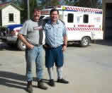 My mate the ambulance driver Jimmy from Miriam Vale