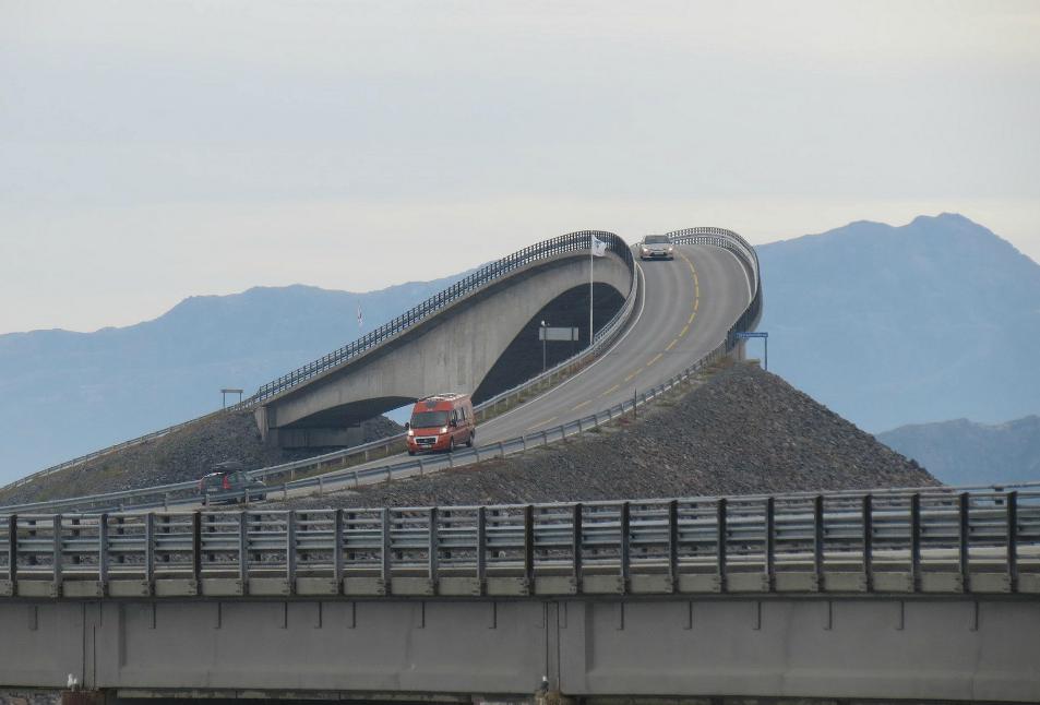 Famous Rise Atlantic road Norway