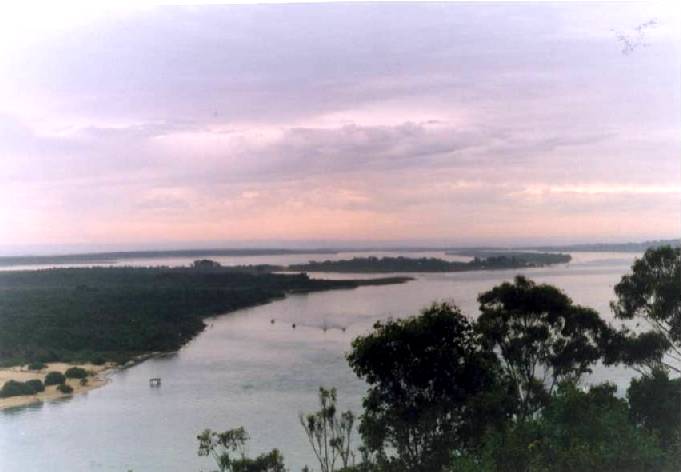 Lakes Entrance Lookout point