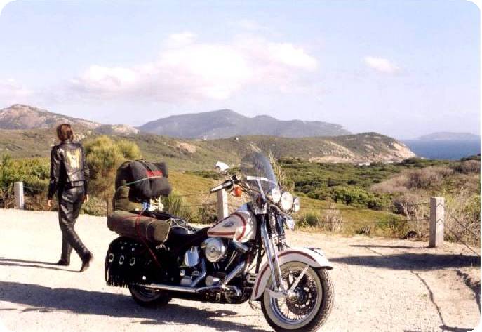 Caught Kickan heading off to take in the view...