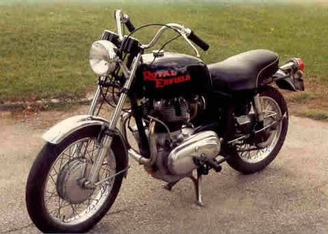 Royal Enfield Interceptor MkII Custom with Weber Carby