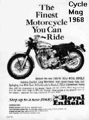 Cycle Mag. June 1968-  Ad