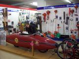 Burt Munro's legendary bike form the movie The World's Fastest Indian