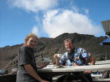 Cappucino paus på Mt Ruapehu