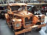 Hand made car in copper!
