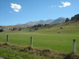 Rock patterns along the road to Arthur's pass