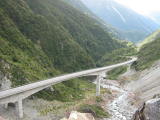 Otira Viadukten på toppen av Arthur's pass