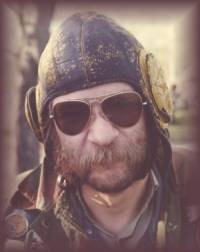 "Whylar" the face of a happy Swedish Rock and Roll Bikie, but would you kiss this man?